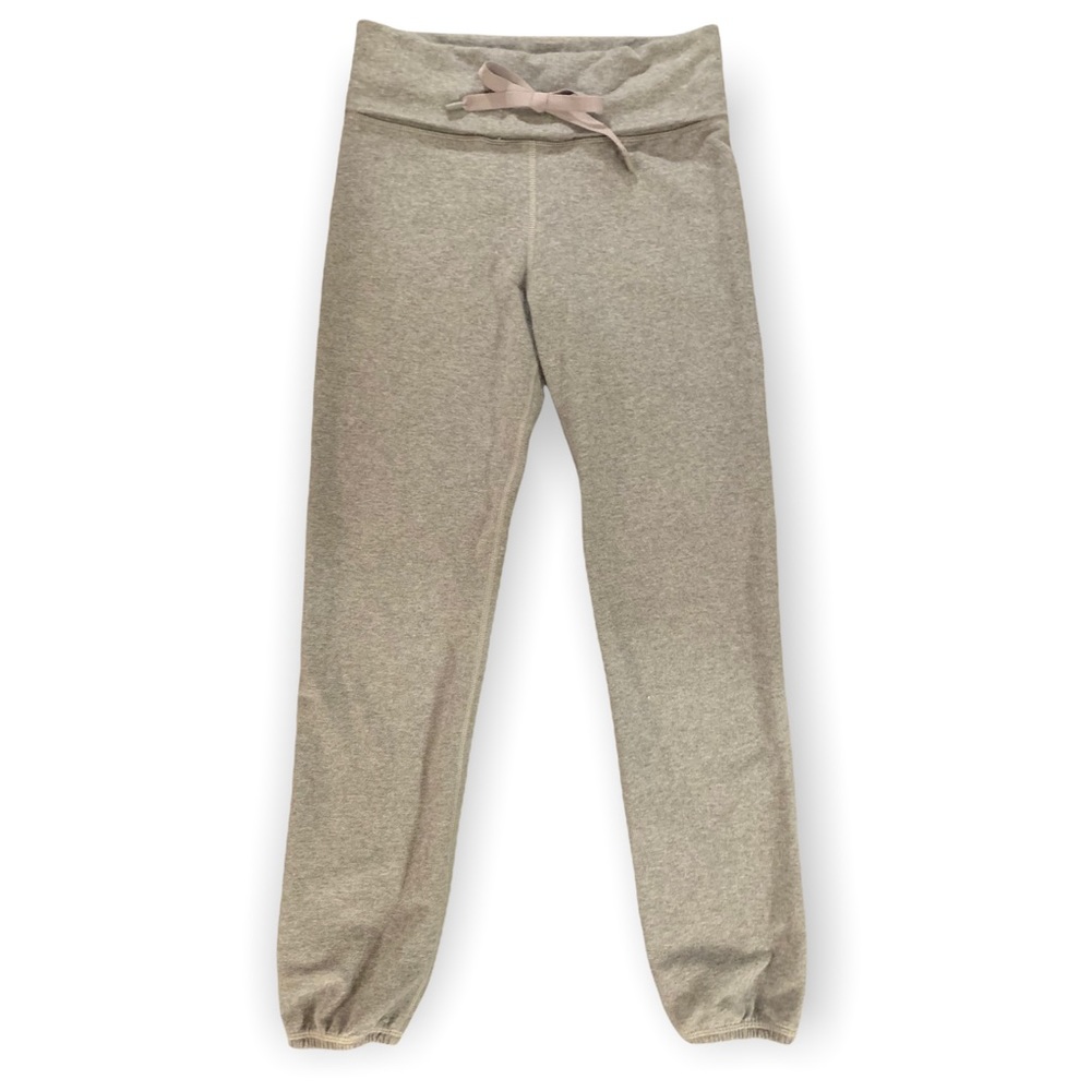 Lululemon Gray Joggers with Fold Down Waistband